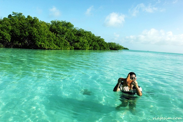 Lagoa de Rabusquí Los Roques Venezuela dicas pousada passeios vôos1332